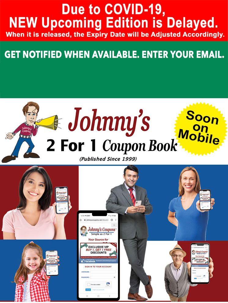 Johnny's Coupons New Brunswick Edition